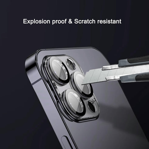 Ailun 3 Pack Camera Lens Protector for iPhone 15 Pro 6.1" & iPhone 15 Pro Max 6.7", Tempered Glass, 9H Hardness