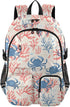 ALAZA School Backpack for Teen Girls Boys Ocean Crab Coral Kids Backpack