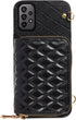 Furiet Detachable Crossbody Strap Wallet Case for Samsung Galaxy A23 5G/4G, Multi Card Slots, Zipper Purse, PU Leather