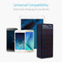 24-Port 100 Watt USB Charging Station, Fast Charger for Home & Travel