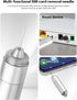 2 1 Removal2 Pack YACSEJAO in SIM Ejector Pin & Cleaning Brush Keychain, Portable Aluminum Alloy Cleaning Tool
