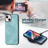 TwoHead 13 13 Designed for iPhone Wallet Case with Card Holder,Detachable Magnetic Phone Case with Wallet PU Leather