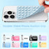 Klearlook Maximized Clarity! Silicone Suction Cup Phone Case Mount Double Sided, Silicon Sticky Phone Grip with Higher