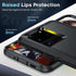 LeYi Heavy Duty Case for Samsung S20 Ultra, 3 in 1 Military Grade Shockproof Phone Cover (Black)