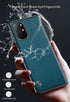 Soft TPU Artificial Leather Case for OnePlus 8T 5G, Ultra-Light Camera Protection, Teal