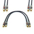 WJSTN RCA to RCA Cable 1ft Stereo Audio Cable,1rca Male to 1rca Male