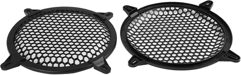 X AUTOHAUX 4pcs Grill Cover, 8 Inch Mesh Protector for Car Speaker Woofer Subwoofer