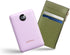 WeeFancy Small Portable Charger 10000mAh, Mini Power Bank with LED Display, 20W Fast