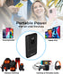 Vida IT 2-Pack Small Power Bank, 5000mAh USB Battery Pack for Heated Clothing Vest Jacket, Portable Phone Charger for