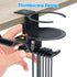 WixGear 2 in 1 Headphone Stand, PC Gaming Headset Cup Holder with Cable Organizer, 360° Adjustable Arm Clamp