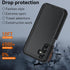Heavy Duty Case for Samsung Galaxy A15 5G, with Belt-Clip and Tempered Glass Screen Protector, Military Grade