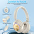 65h Noise Cancelling Over Ear Wireless Bluetooth Headphones with Microphone, Playtime, Clear Calls, Comfort Fit