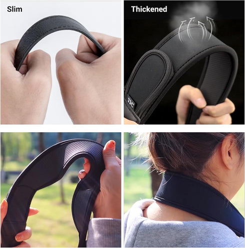Universal Soft Neoprene Shoulder Neck Strap for DSLR Camera, Quick-Release Camera Strap for X100V, Canon R5, R6, R7,