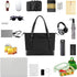 KROSER Laptop Tote Bag 15.6 Inch with USB Port, Large Computer Shoulder Bag for Women, Laptop Case for Office Business