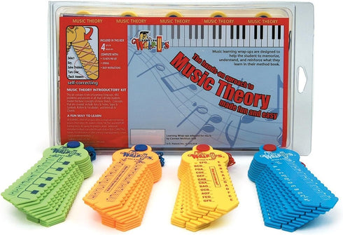 LEARNING WRAP-UPS SELF-CORRECTING Music Theory Intro Keys Kit