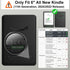 MoKo 6" (11th Generation-2024 2024/2022 11th Case Fits All-New E-Reader Release), Lightweight Shell Cover with Auto