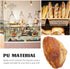 6.10X3.54X2.75In HOMSFOU Simulation Bread Model Pu Fake Bread Loaf Photography Prop Bakery Display Home Decoration