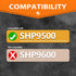 SHP9500 Replacement Ear Pads, Compatible with TRANSTEK SHP9500 Over-Ear Headphones, Cooling Gel Memory Foam Cushions