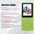 imkavery 64GB MP3 Player with Speaker Earphones Portable Music Player for Kids Support Voice Recording Photo Video