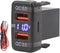 Aramox Dual USB Port Socket QC3.0 Fast Charge Outlet Power Adapter for FJ Cruiser Fortuner Hilux Tacoma (1.57x0.87 Inch)