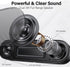 ZETIY Updated Computer Speaker, USB Powered Mini Sound Bar for Desktop, Windows PC, Mac, Plug and Play with Volume