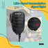 Retevis Walkie Talkies Mic, LED Shoulder Speaker Mic, for Retevis RT22 RT68 H-777 RB26 RT86 RT21, Compatible with Baofeng BF-F8HP UV-82 UV-5R 5RM Kenwood BTECH Samcom Radios, 3.5mm Audio Jack(1 Pack)