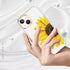 BAISRKE iPhone 15 Plus Clear Case 6.7" (2023) - Slim Shockproof Bumper, Sunflower Design + 2 Screen Protectors & 1 Lens