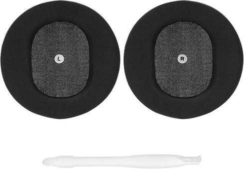 Geekria Sport Cooling Gel Replacement Ear Pads for Audeze Maxwell Wireless Headphones, Ice Silk/Black