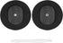 Geekria Sport Cooling Gel Replacement Ear Pads for Audeze Maxwell Wireless Headphones, Ice Silk/Black