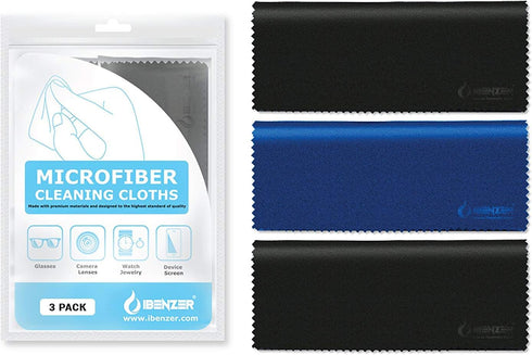 IBENZER Microfiber Cleaning Cloths for Electronics Micro Fiber Camera Lens Cleaning Cloth, Glasses,