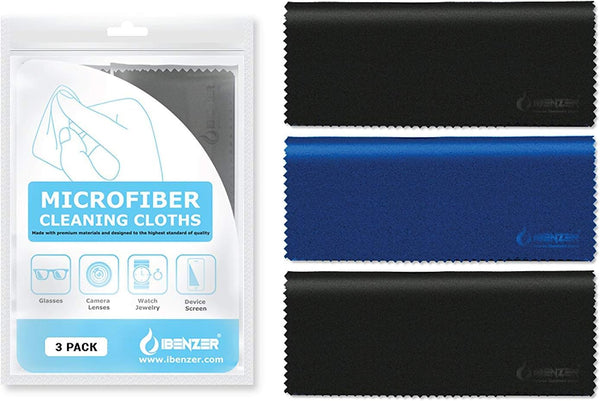 IBENZER Microfiber Cleaning Cloths for Electronics Micro Fiber Camera Lens Cleaning Cloth, Glasses,