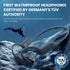Swimming 5.4, IPX8 32GB MP3 Swimming, Headphones, Bone Conduction Headphones Bluetooth Waterproof with Player, Open