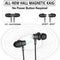 Wireless Earbuds Neckband, V5.2 with Microphone, 35 Hours Playtime, IPX7 Sweatproof for Music and Sports (Black)