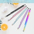 Capacitive Stylus Pen, 4-in-1 High Sensitivity Touch Screen Stylus with Clear Disc Tip, Black Rubber & Mesh Fiber Tip
