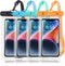 Waterproof Phone Pouch Bag, 7.5in Waterproof Case for Beach Travel, Lanyard Holder for iPhone 15 Pro Max Galaxy S23