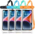 Waterproof Phone Pouch Bag, 7.5in Waterproof Case for Beach Travel, Lanyard Holder for iPhone 15 Pro Max Galaxy S23