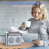 Portable Cassette Player Recorder with Bluetooth Transmitter, Walkman with Headphone Jack and Built-in Speaker
