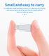 USB C to Lightning Adapter (3 Pack) - Fast Charge PD, Type-C Female to Lightning Male, Compatible with iPhone 13/12/11