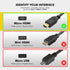 BRENDAZ Micro HDMI to HDMI Cable, 4K HDR 60Hz, 18Gbps Adapter Cord for GoPro, DSLR, Raspberry Pi (6-Feet)
