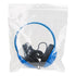 Egghead Heavy Duty Kids’ Headphone w/Tangle-Free Cord, Blue