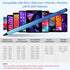 Stylus Pen for iPad 2018-2022, Active Pencil with Palm Rejection for iPad 10th/9th/8th/7th Gen, Gradient Blue