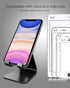 CreaDream Cell Phone Stand, Cradle, Holder, Aluminum Desktop Stand for Switch, All Smart Phones, iPhone 11 Pro Xs Max