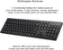 Wireless Keyboard and Mouse Combo, 2.4G Silent Cordless Keyboard Mouse Combo for Windows Chrome Laptop Computer