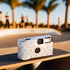 WEDDINGSTAR 35mm Disposable Camera with Flash - Single Use Film Camera for Wedding or Party Favors - Silver Hearts