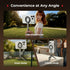 SMALLRIG 1/4" 270 17/16/15/14/13 -5649 Dual Magnetic Phone Tripod, Metal Cell Phone Mount Grip with Threads, Adjustable