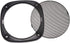 uxcell Speaker Grill Cover 5 Inch, 138mm Mesh Decorative Square Subwoofer Guard Protector, Black
