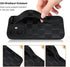 OOK 17 6.3inch Compatible with iPhone Silicone Phone Case with Strap, Trendy Checkerboard Pattern for Women Girls