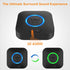 1Mii Bluetooth Receiver, HiFi Wireless Audio Adapter, Bluetooth 5.1 Receiver with 3D Surround, aptX HD, Low Latency for