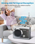 Mersoco Cassette Cassette 3.5MM Portable Recorder Player & AM/FM Radio, Compact Tape Player with Headphone Jack
