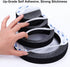 6.5" Foam Speaker Enhancer, 4PCS Self Adhesive Fast Rings, Universal High Rebound Sponge Bass Blocker Kit